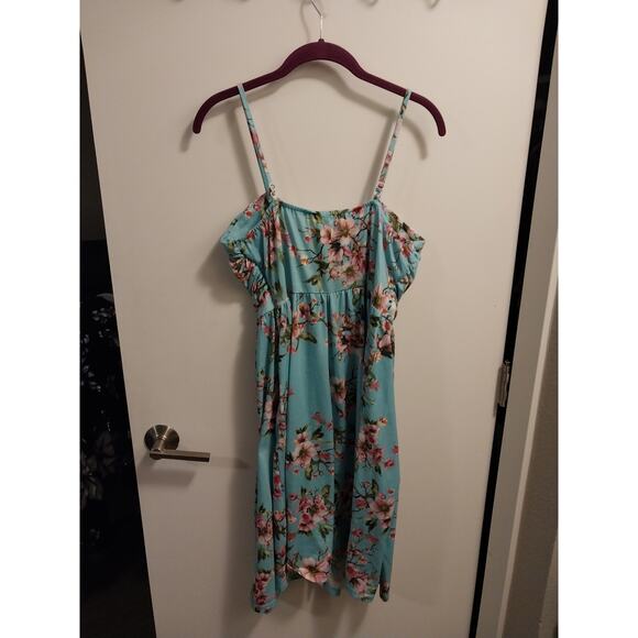 Green and blue sundress - Picture 4 of 10